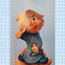 1960s Vintage Dwarf Rubber Toy Dopey Made in Hong Kong Snow White & 7 Dwarfs  picture