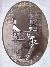 Tsar Alexander Iii Of Russia With His Wife 1869 Old Photo picture