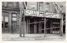 RPPC Virginia City NV Silver Stope Jewelry Store Coca Cola Ad Photo Postcard D22 picture