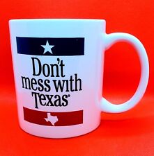 Vintage 'Don't Mess With Texas' Coffee Mug Cup  picture