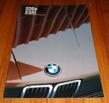 Original 1985 BMW 528e 535i Sales Brochure Catalog picture
