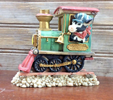 1993 GANZ Cowtown Cowsey Jones & The Cannonbull Express Train Figurine 3.5