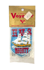 Early Vintage HMS BOUNTY Ship 1960s VOYAGER World Wide Collectors Series Patch picture