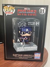 FUNKO POP Marvel Die-Cast Captain America #01 FunKon 2021 BRAND NEW SEALED picture