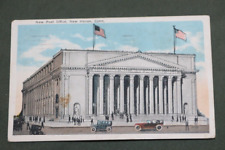Vintage Postcard: New Post Office, New Haven, Comm. Postmarked 1927 picture