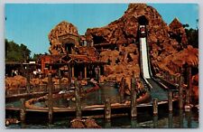 Postcard Calico Log Ride Knott's Berry Farm California Amusement Ride Water picture