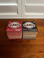 2016 San Francisco Giants Coasters - Lot of 110 picture