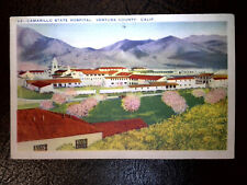 Unpost Linen Postcard California {{PC1614 picture