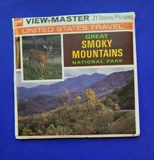 A889 Great Smoky Mountains Natl Park N. Carolina Tenn view-master reels packet picture