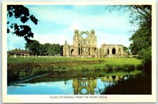 Postcard - Elgin Cathedral from the River Lossie - Elgin, Scotland picture