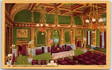 Postcard - Senate Chamber - State Capitol - Harrisburg, Pennsylvania picture