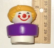RARE ~ HTF Vintage Fisher Price / Little Tikes Chunky Carnival Clown Figure picture
