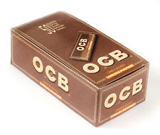 1 box OCB VIRGIN Regular size UNBLEACHED Rolling paper - total 2500 papers picture