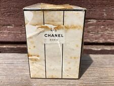 ONE (1) VTG SEALED CHANEL NO. 5 PERFUME BOTTLE w BOX NO. 201  FRANCE EXTRAIT PM picture
