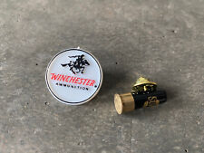 Winchester Ammunition Supreme Shotgun Shell Tie Tack Pin Pin Back Lot 2 picture