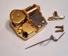 Sankyo 18 Note Music Box  Movement With Reuge Wire Stopper-
