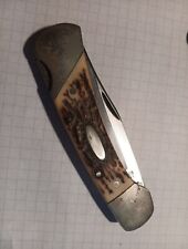 Vintage Western Knife Co. 542 Lockback Folding Pocketknife 