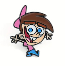 TIMMY TURNER PIN Fairly OddParents Cartoon 90s Retro Toon Enamel Lapel Brooch picture