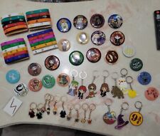 Huge Harry Potter Collection Key Chains Pins Silicone Wristbands Scar Tattoo picture