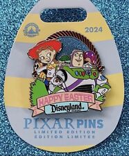 Disney DLR Happy Easter 2024 Toy Story Buzz Lightyear Jessie LE 3000 Pin Pixar picture