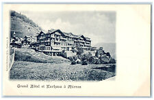 c1905 Grand Hotel and Spa House Murren Switzerland Unposted Antique Postcard picture