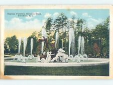 Linen MONUMENT SCENE Lakewood New Jersey NJ F2694 picture