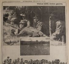 October 1916 La Tribuna Illustrata Newspaper - World War I Photos Art Seaplanes picture
