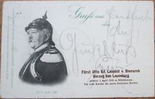 Otto Von Bismarck 1898 Gruss Aus Postcard, Germany Grosse Jahrhundert picture