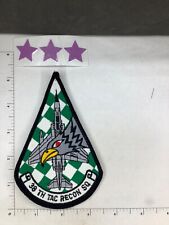 USAF F-4 38th TACTICAL RECON SQUADRON PATCH picture