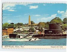 Postcard USS Croaker Groton Connecticut USA picture