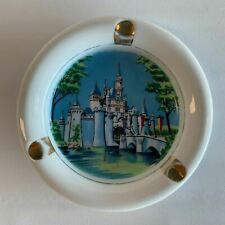 Disneyland Ashtray Sleeping Beauty Castle Trinket Dish Vintage Disneyana Ceramic picture