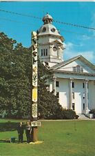 W E Aycock Ag. Totem Pole Colquitt County Moultrie Georgia Vtg Postcard CP362 picture