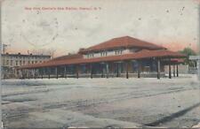 Postcard New York Central's New Station Oswego NY 1909 picture