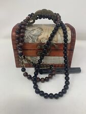 Chinese Stone 108 Buddha Prayer Beads Necklace  With Box picture