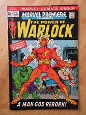 MARVEL PREMIERE #1 (1971) **Warlock Key** (FN+) picture