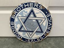 Vintage Original Dodge Brothers Sales And Service Sign picture