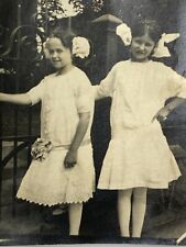 (AmH) FOUND Photo Photograph Girls Sisters Portrait  1920-30's picture