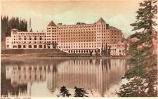 VINTAGE POSTCARD CHATEAU LAKE LOUISE FROM BYRON HARMON PHOTO picture
