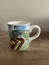 Cup Cardinal INC. Golf Ceramic Coffee Mug Hand Painted picture