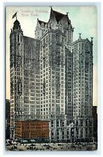 VTG Postcard New York City City Investing Building Lower Manhattan Early 1900s picture