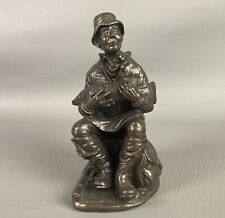 Vintage Menton Manor Cold Cast Bronze of a Fisherman picture