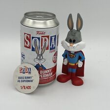 Funko Soda 2023 Wonderous Con Bugs Bunny as Superman Common Soda LE8400 picture