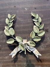 Tole Ware Candle Sconce/Wreath Antique Italy picture