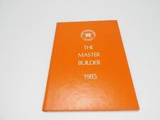 1985 Masonic Home and School Yearbook Ft. Worth Texas - The Master Builder Rare picture