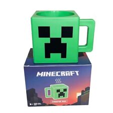 Minecraft 3D Creeper ceramic mug, TNT cube collectible, 230 ml novelty cup. picture