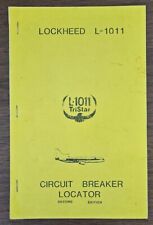 L-1011 Lockheed Tri-Star Circuit Breaker Locator TWA handbook Publication picture