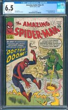 AMAZING SPIDER-MAN #5  CGC 6.5 FN+  EXCELLENT EYE APPEAL  EXTREMELY STRONG 6.5 picture