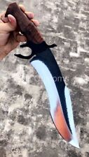 MJ CUSTOM HANDMADE D2 STEEL HUNTING BOWIE KNIFE For Special Gift, New Year Gift picture