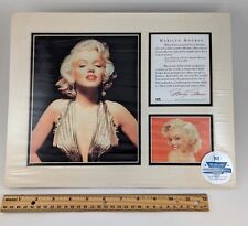 Marilyn Monroe 1995 Classic Commemoratives matted print COA cellophane #11-004 picture