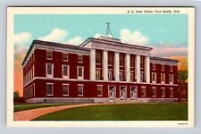 Fort Smith AR-Arkansas, United States Post Office, Antique Vintage Postcard picture